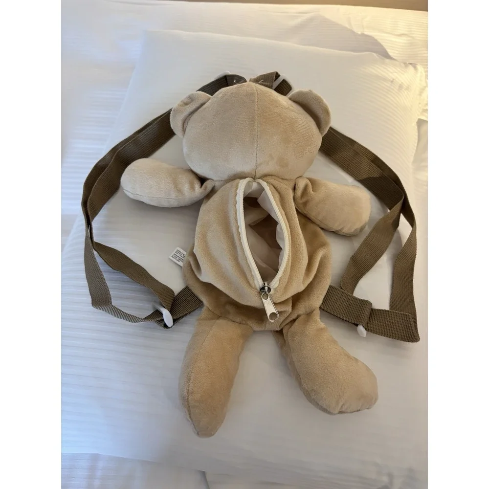 Cute Plush Teddy Bear Mini Backpack/purse Kids. 16